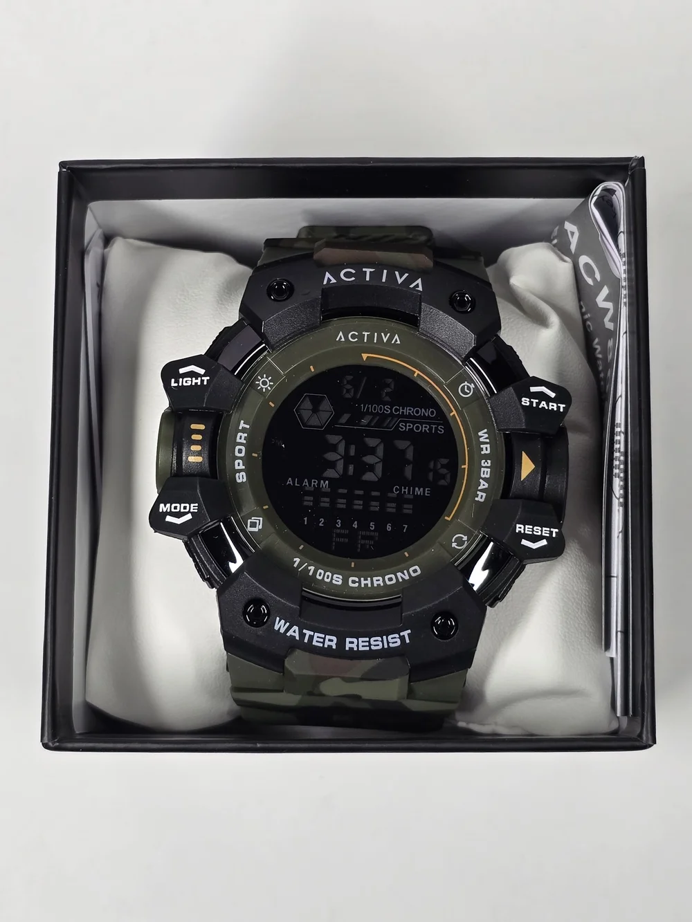 Activa Armour X Invicta Men's Digital Watch - 50mm, Camouflage (ACW8050MC-004)
